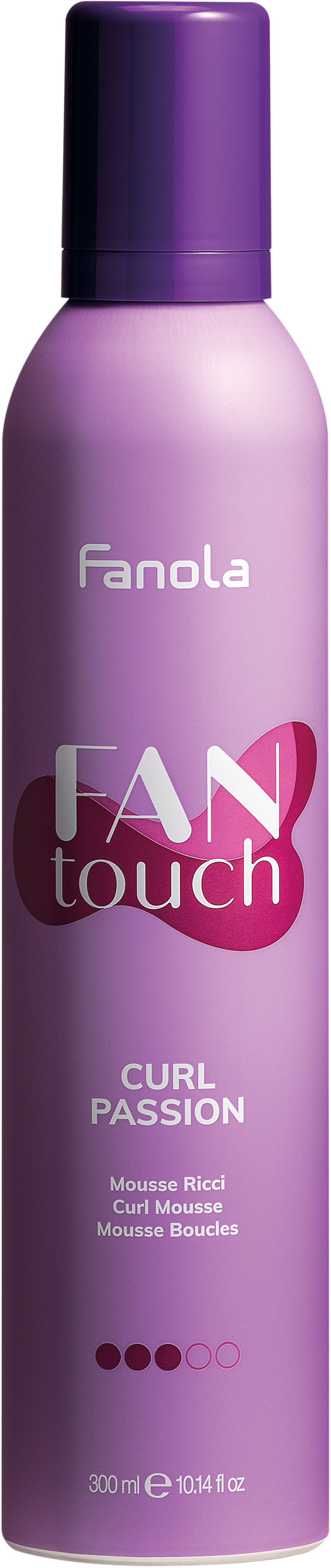 Fanola Fan Touch Curl Passion hullámokat formázó hajhab 300ml