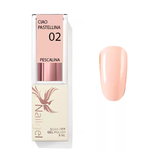 Nailgel Ciao Pastellina 02 - Pescalina gél lakk 8ml