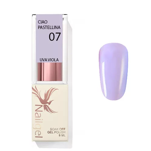 Nailgel Ciao Pastellina 07 - Uva Viola gél lakk 8ml