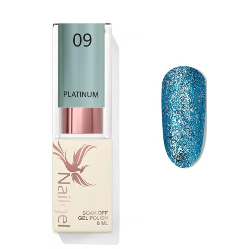 Nailgel Platinium 09 gél lakk 8ml