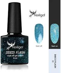 Nailgel Disco Flash 11 gél lakk 8ml