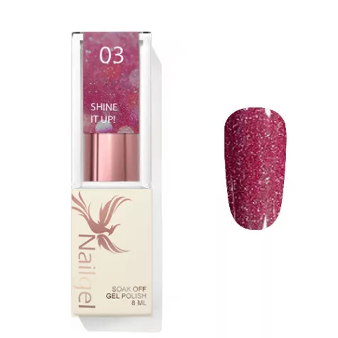 Nailgel Shine It Up gél lakk 03 8ml